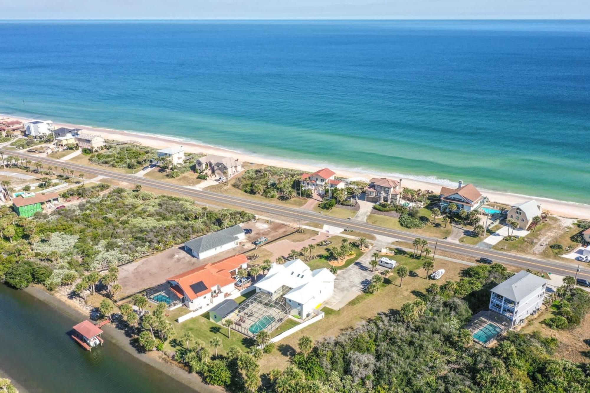 Flagler Beach Bed And Breakfast Pool Jaccuzzi Suite エクステリア 写真