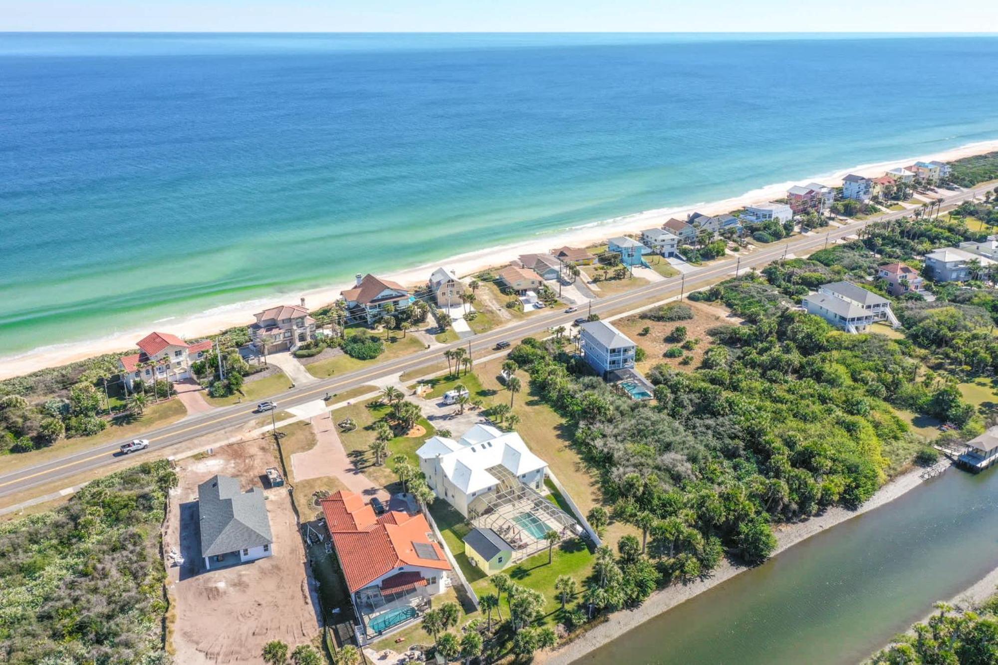 Flagler Beach Bed And Breakfast Pool Jaccuzzi Suite エクステリア 写真