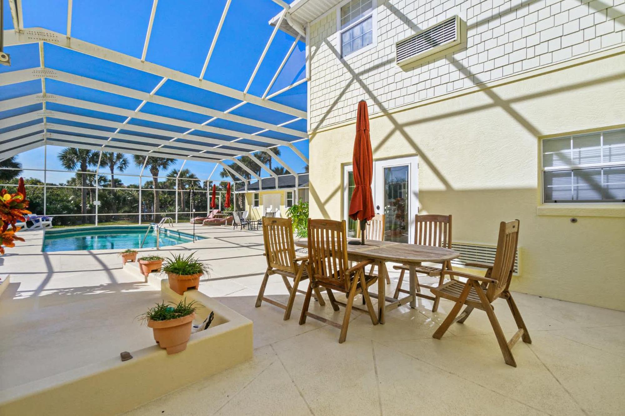 Flagler Beach Bed And Breakfast Pool Jaccuzzi Suite エクステリア 写真